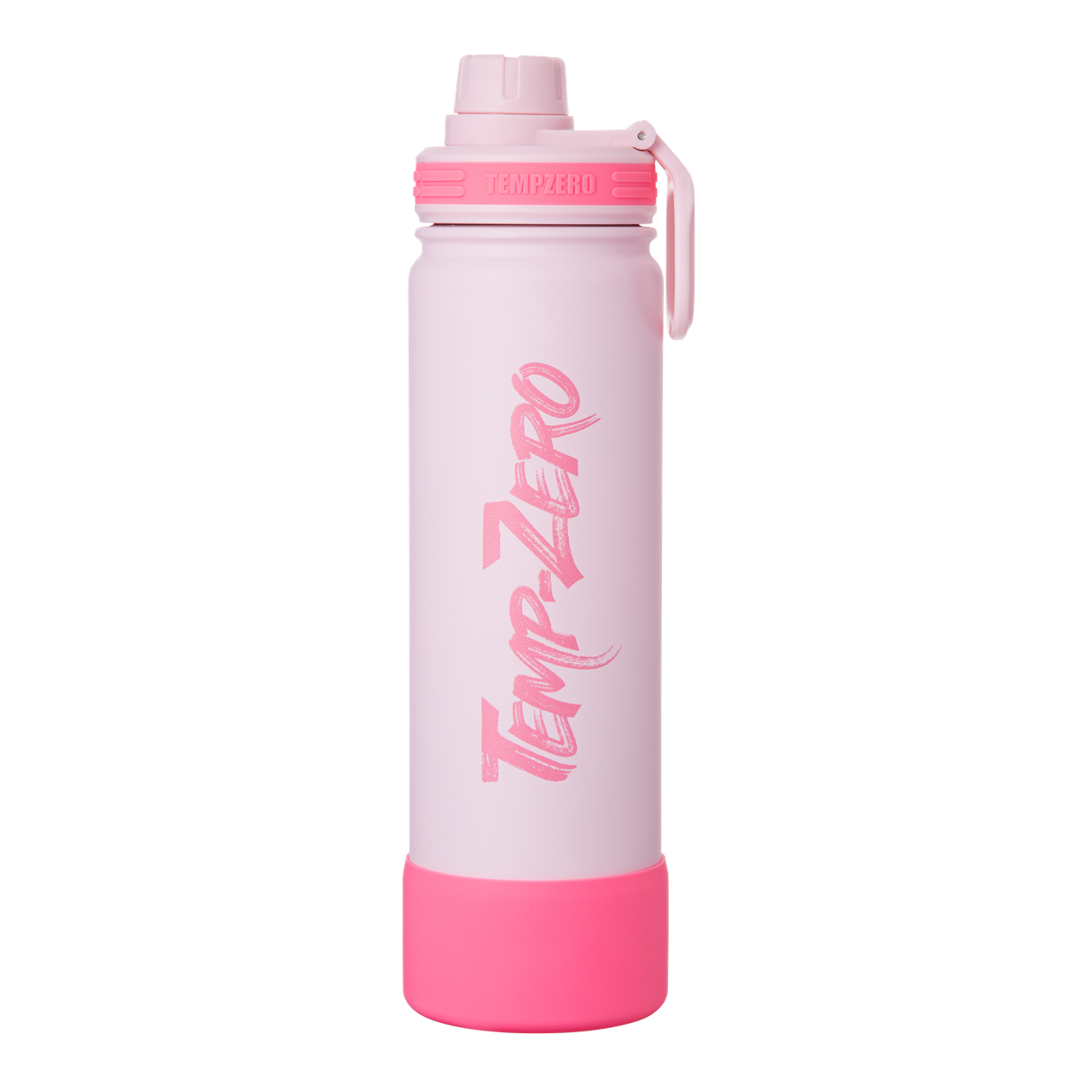 Temp-Zero 22oz Insulated Water Bottle – Soft Pink (Blush Bloom)