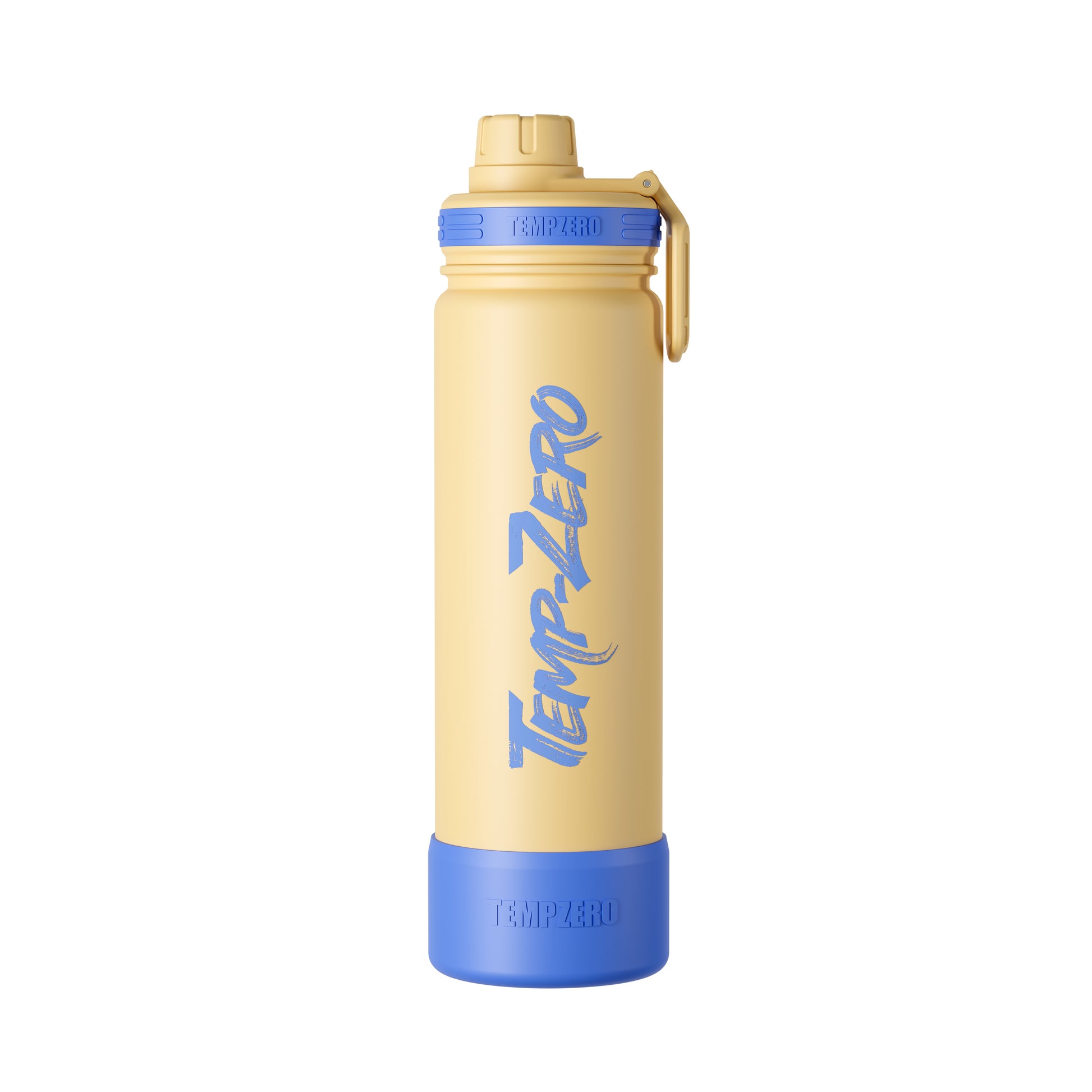 Temp-Zero 22oz Insulated Water Bottle – Warm Yellow (Sunny Butter)
