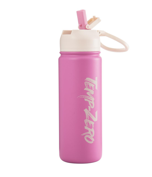 Temp-Zero 18oz Insulated Water Bottle – Pink Bunny
