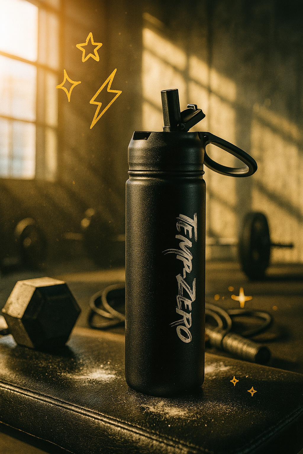 Temp-Zero 18oz Insulated Water Bottle – Black Panther